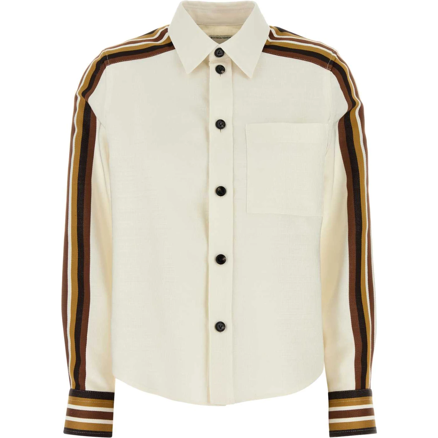 WHITE SHIRT BAND SLEEVES