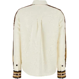 WHITE SHIRT BAND SLEEVES