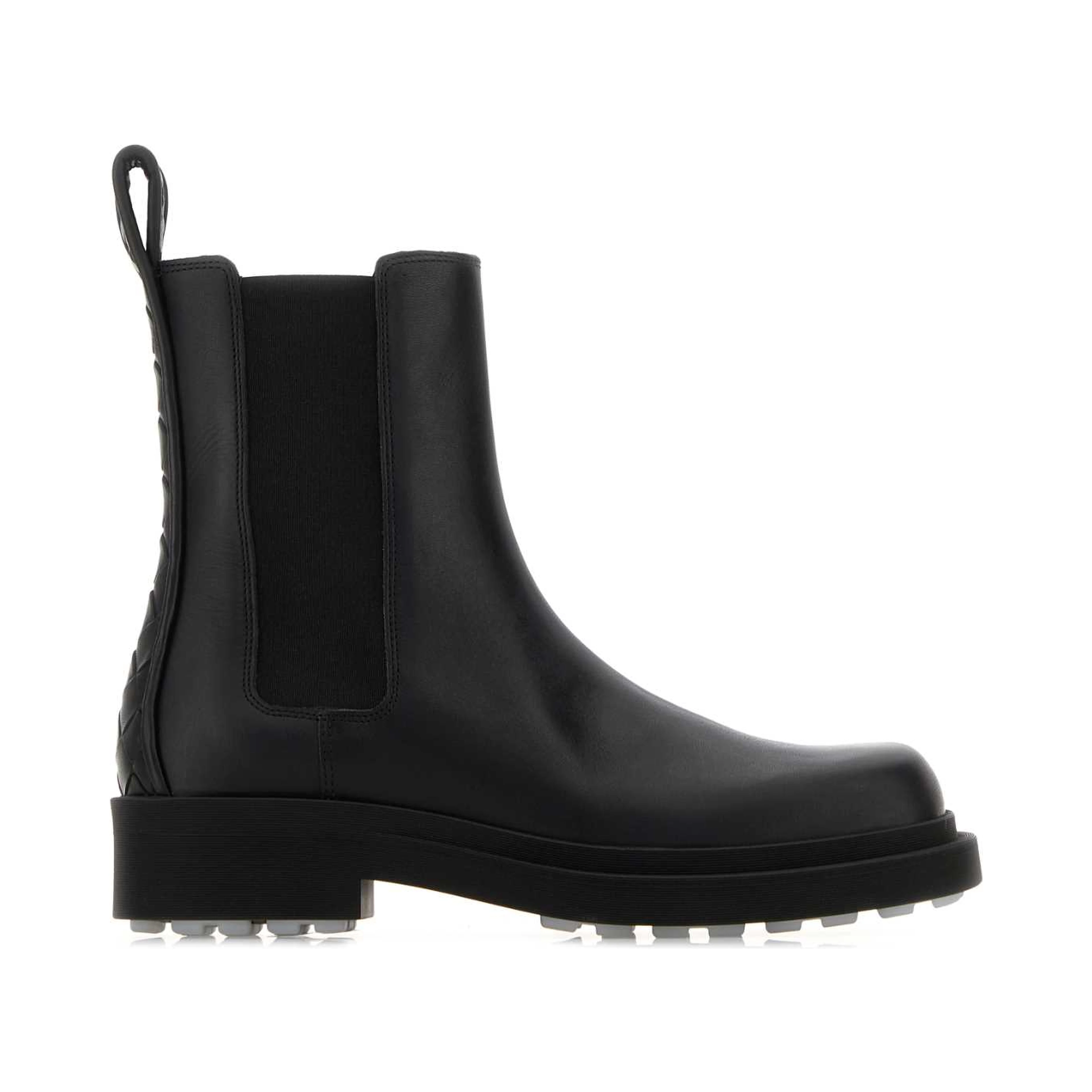 CHELSEA BOOTS INTRECCIO IN THE BACK