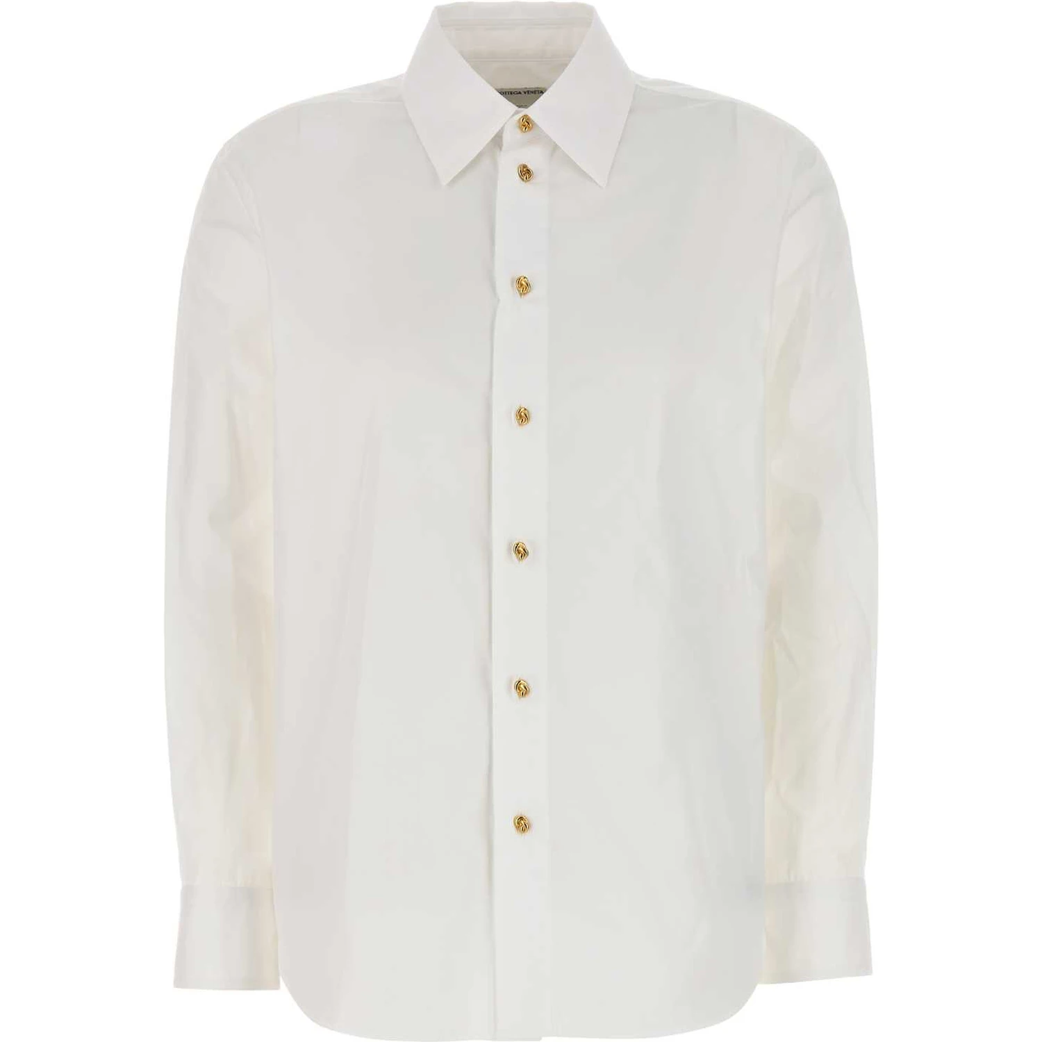 COTTON POPLIN KNOT SHIRT
