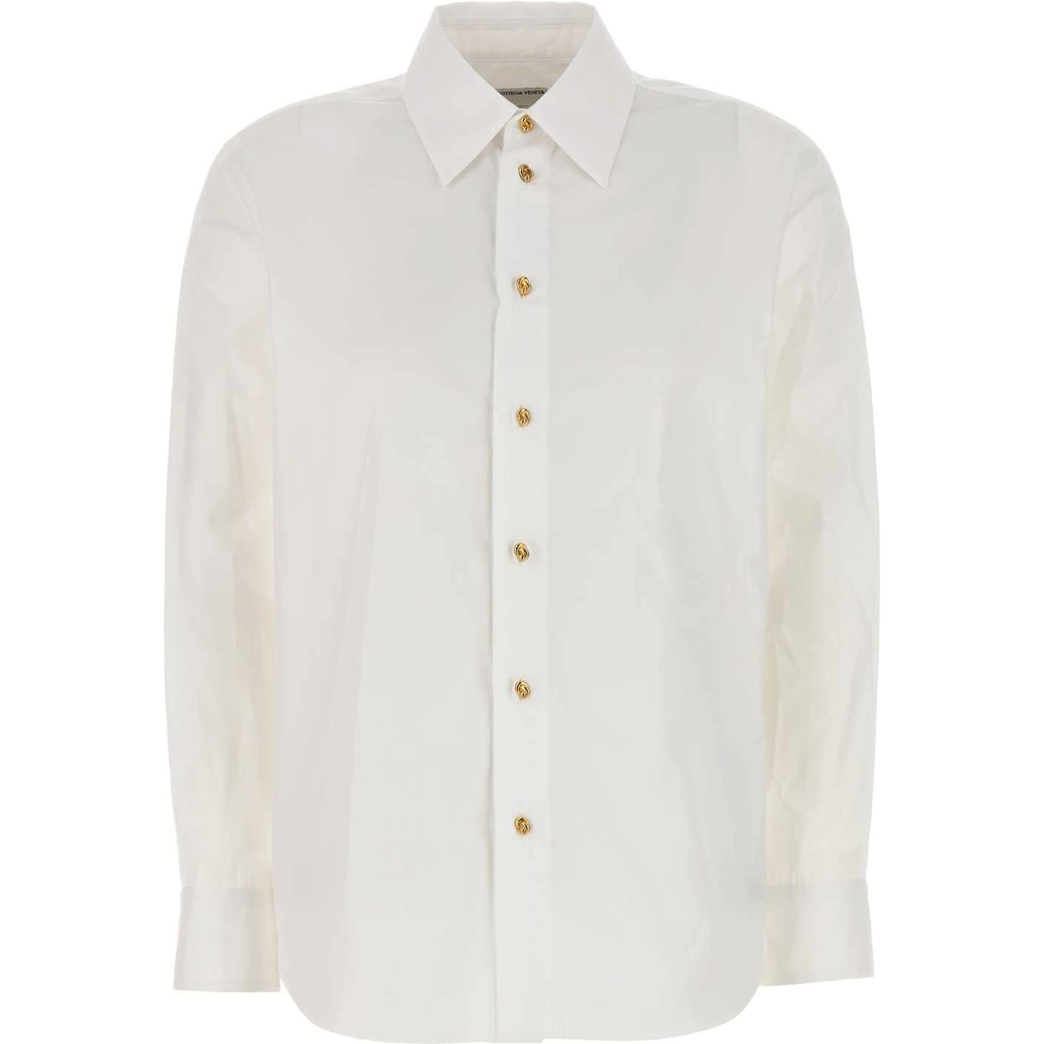 COTTON POPLIN KNOT SHIRT