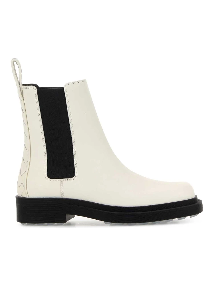 CHELSEA BOOTS INTRECCIO IN THE BACK