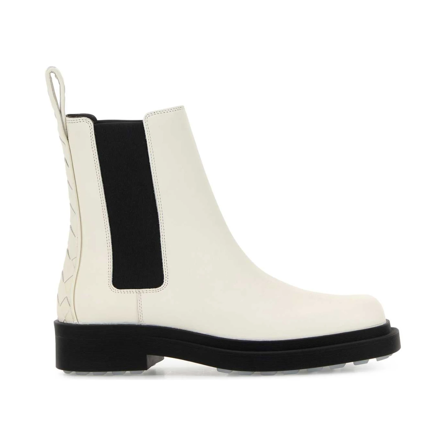 CHELSEA BOOTS INTRECCIO IN THE BACK