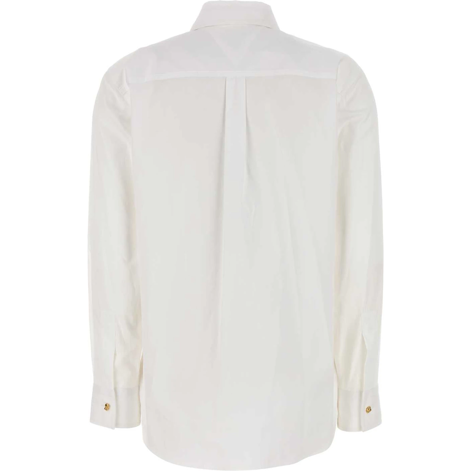 COTTON POPLIN KNOT SHIRT