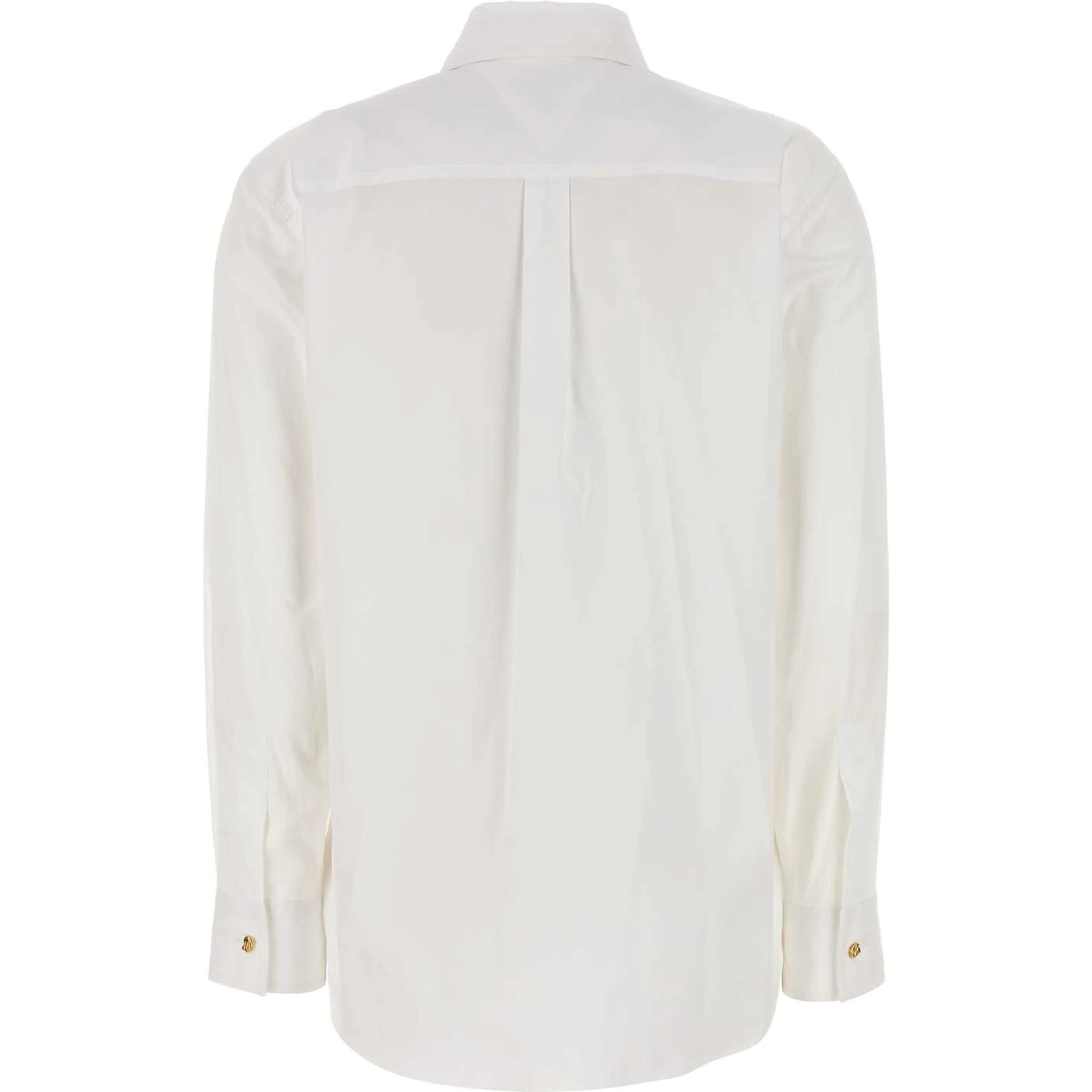 COTTON POPLIN KNOT SHIRT