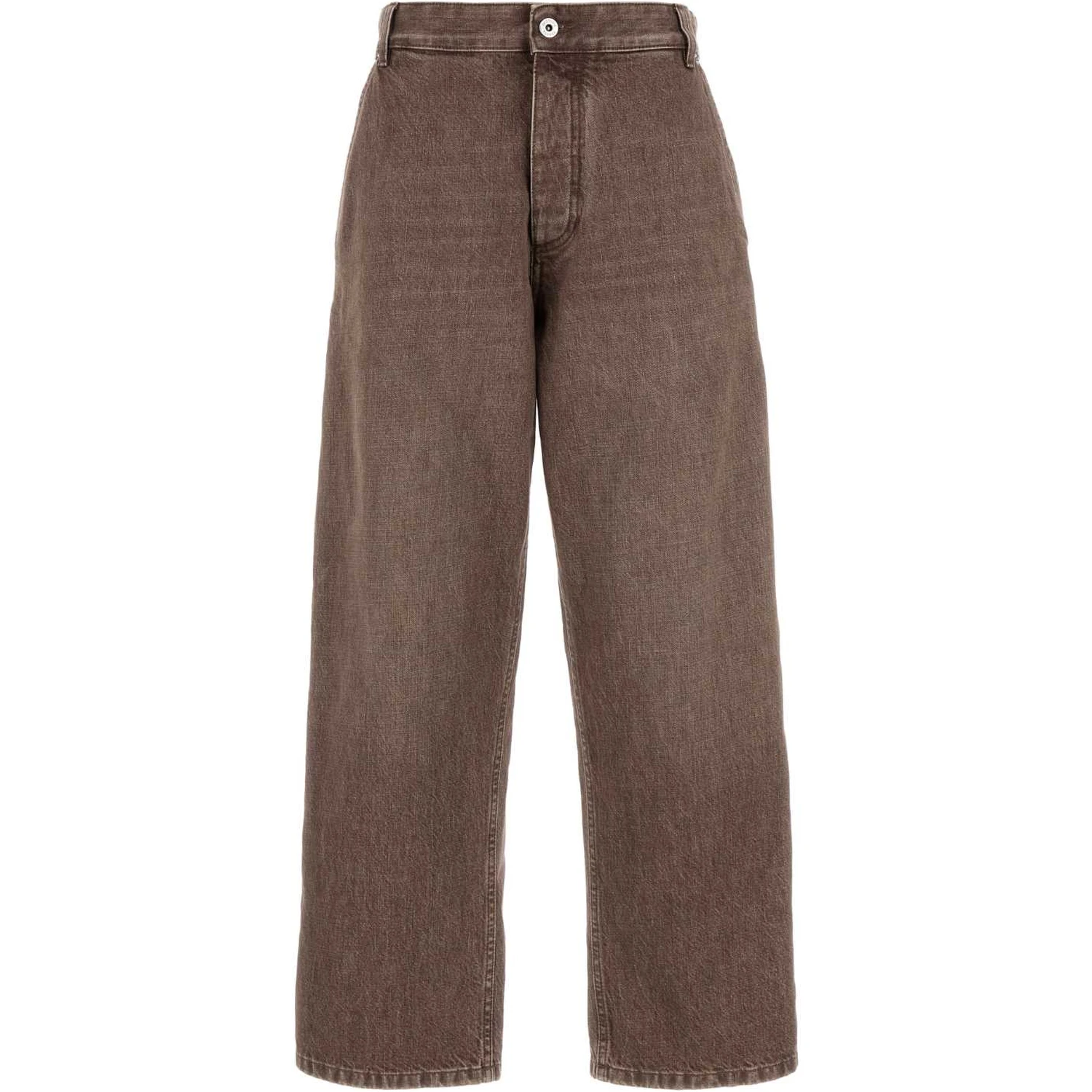 TROUSERS LIGHT BROWN WASHED DE
