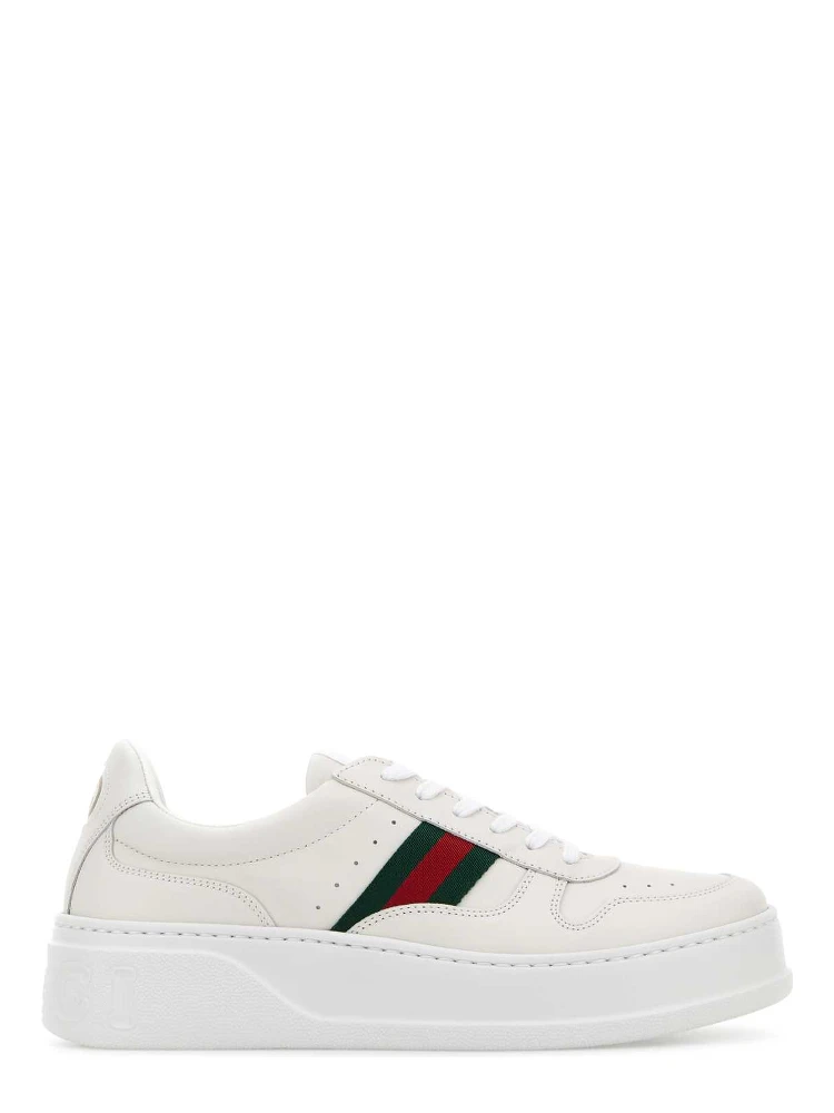 LEATHER UPPER AND RUBBER SOLE SHOE