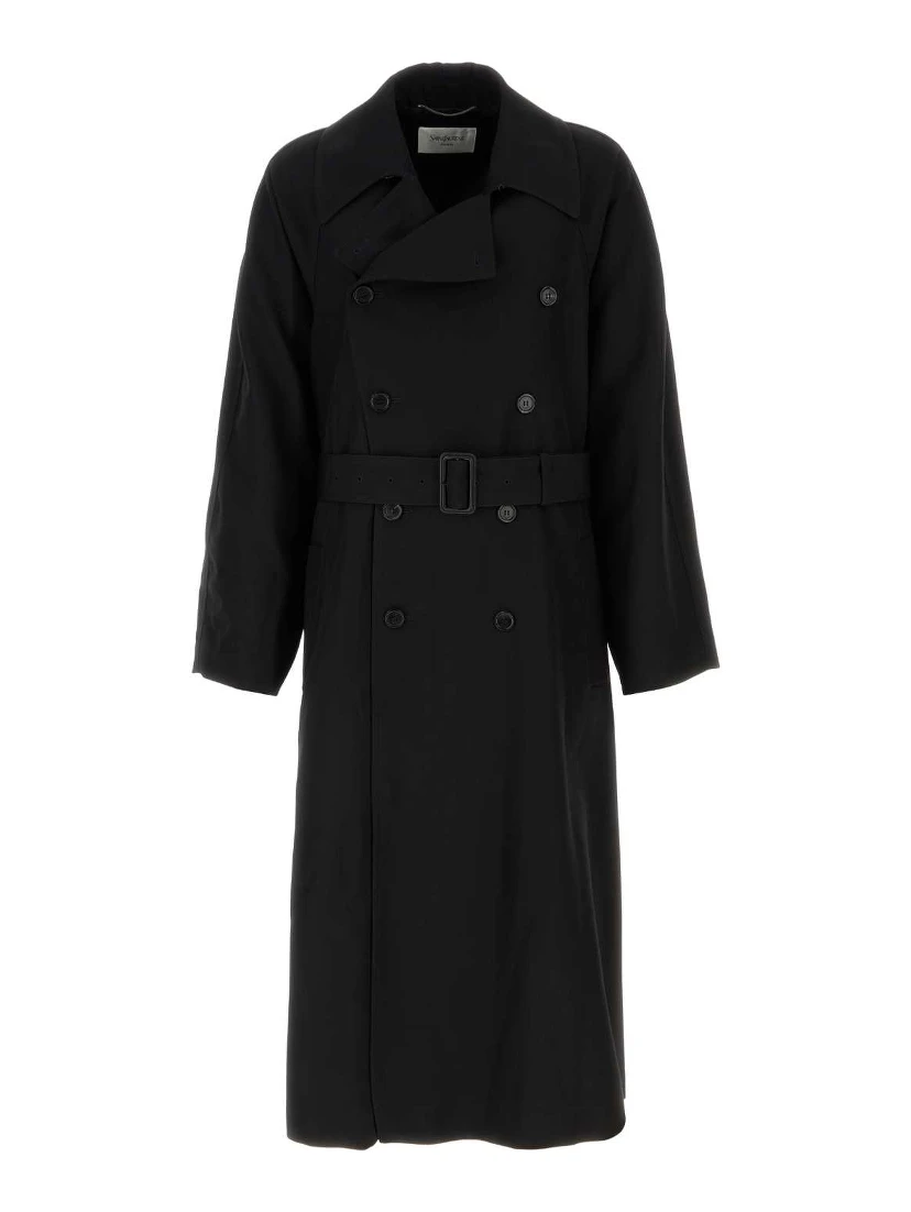 معطف بحزام راجلان