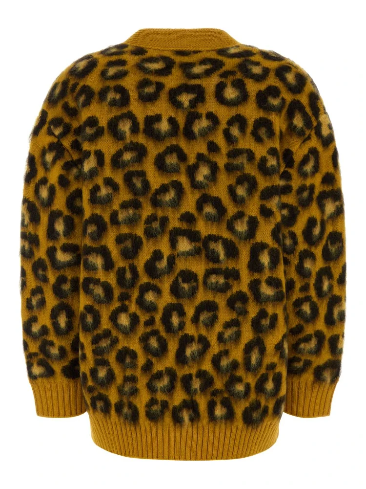 WM LEOPARD JACQUARD CARDIGAN alternative