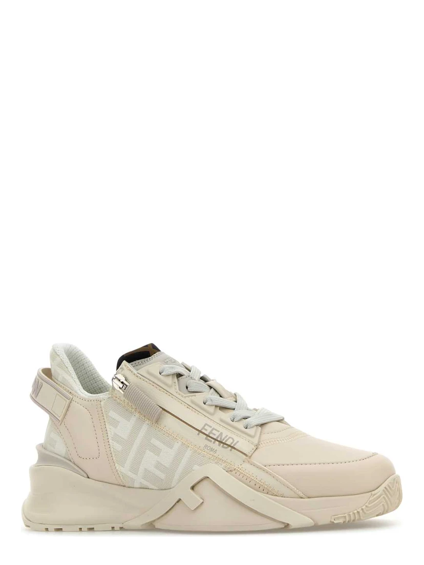 Flow panelled low-top sneakers