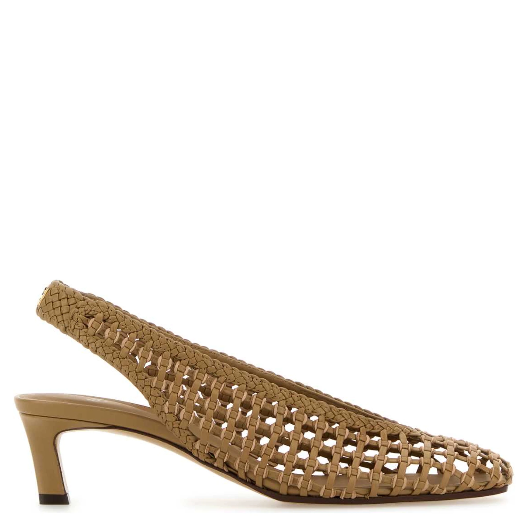 FENDI SHOW SLING BACK INTRECCIO