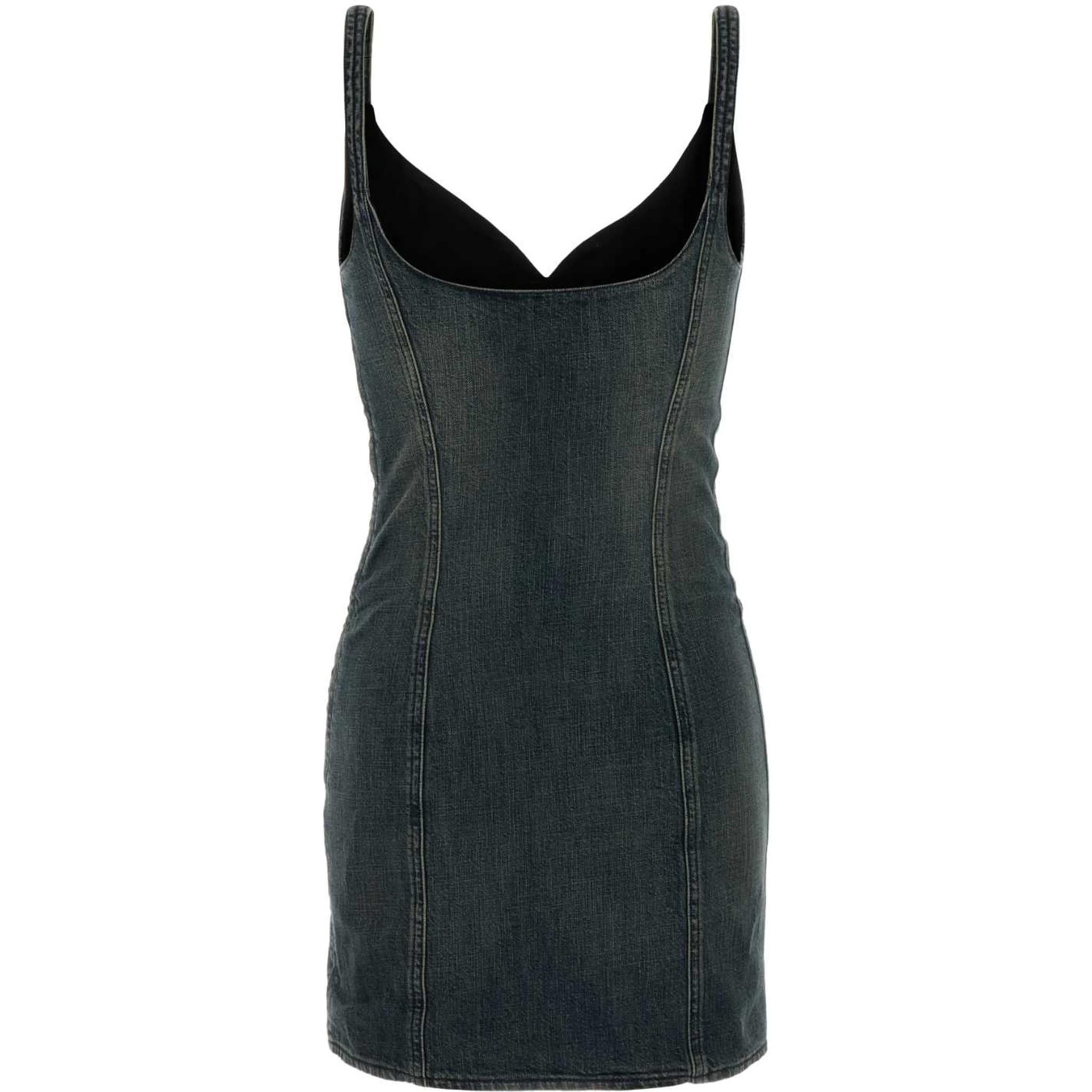CORSETED MINI DRESS