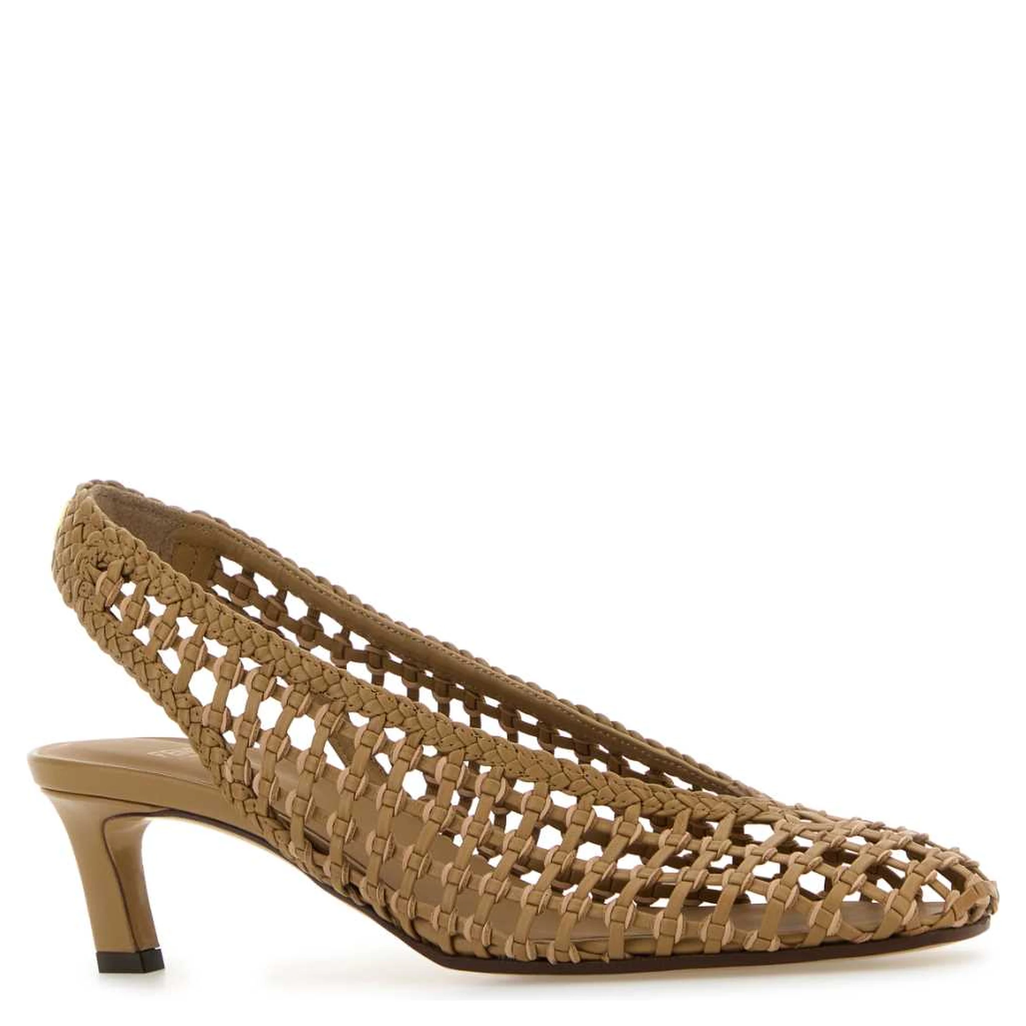 FENDI SHOW SLING BACK INTRECCIO