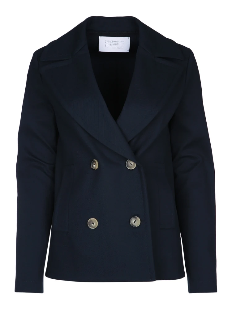 WOMEN PEACOAT DIAGONAL CRAFTED WITH LORO PIANA FAB