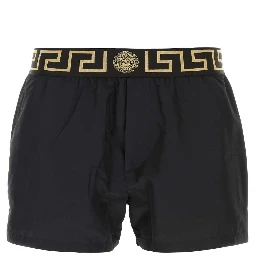 SWIM SHORT BOXER POLY GOLFO FABRIC - NEW LOGO