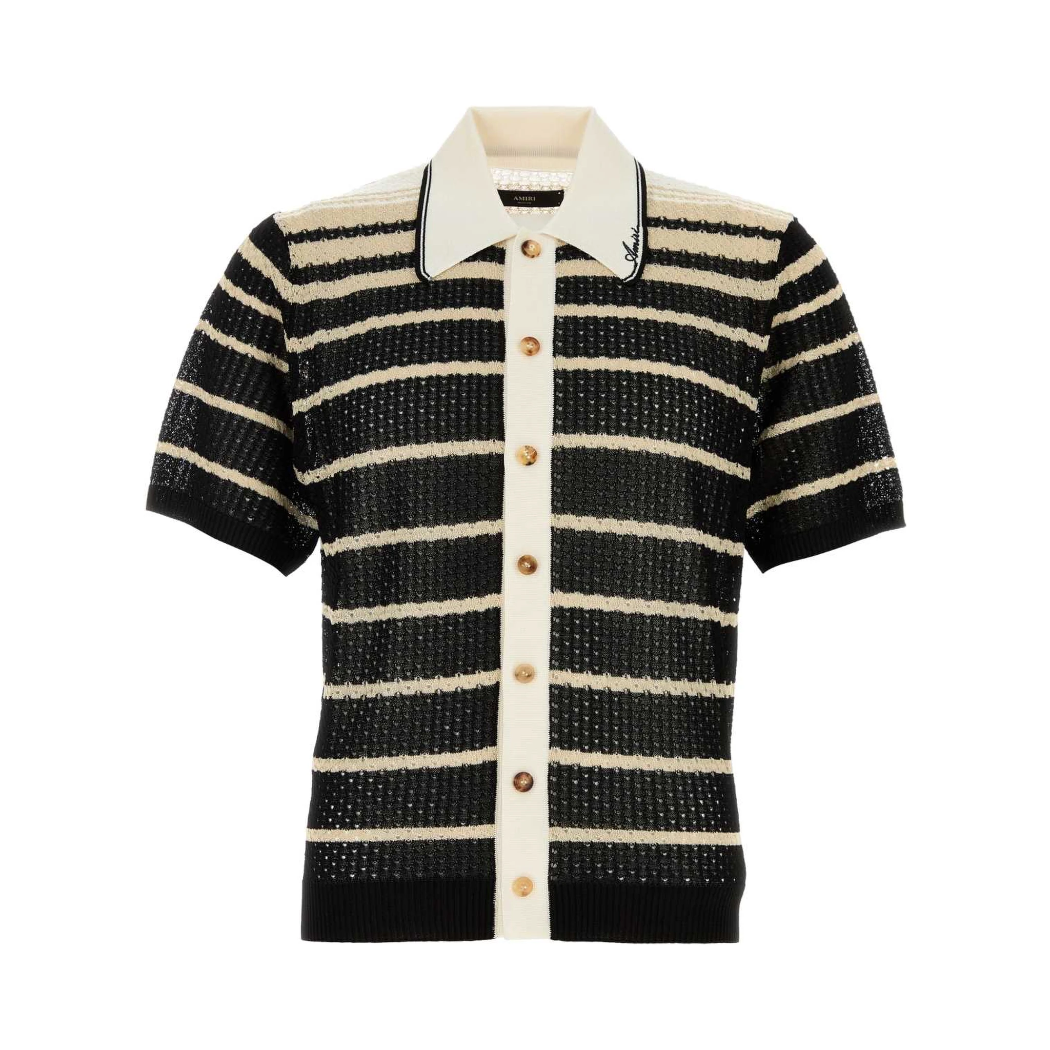 STRIPED BUTTON DOWN SHIRT