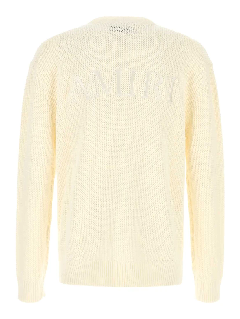 AMIRI CROCHET MESH CREW