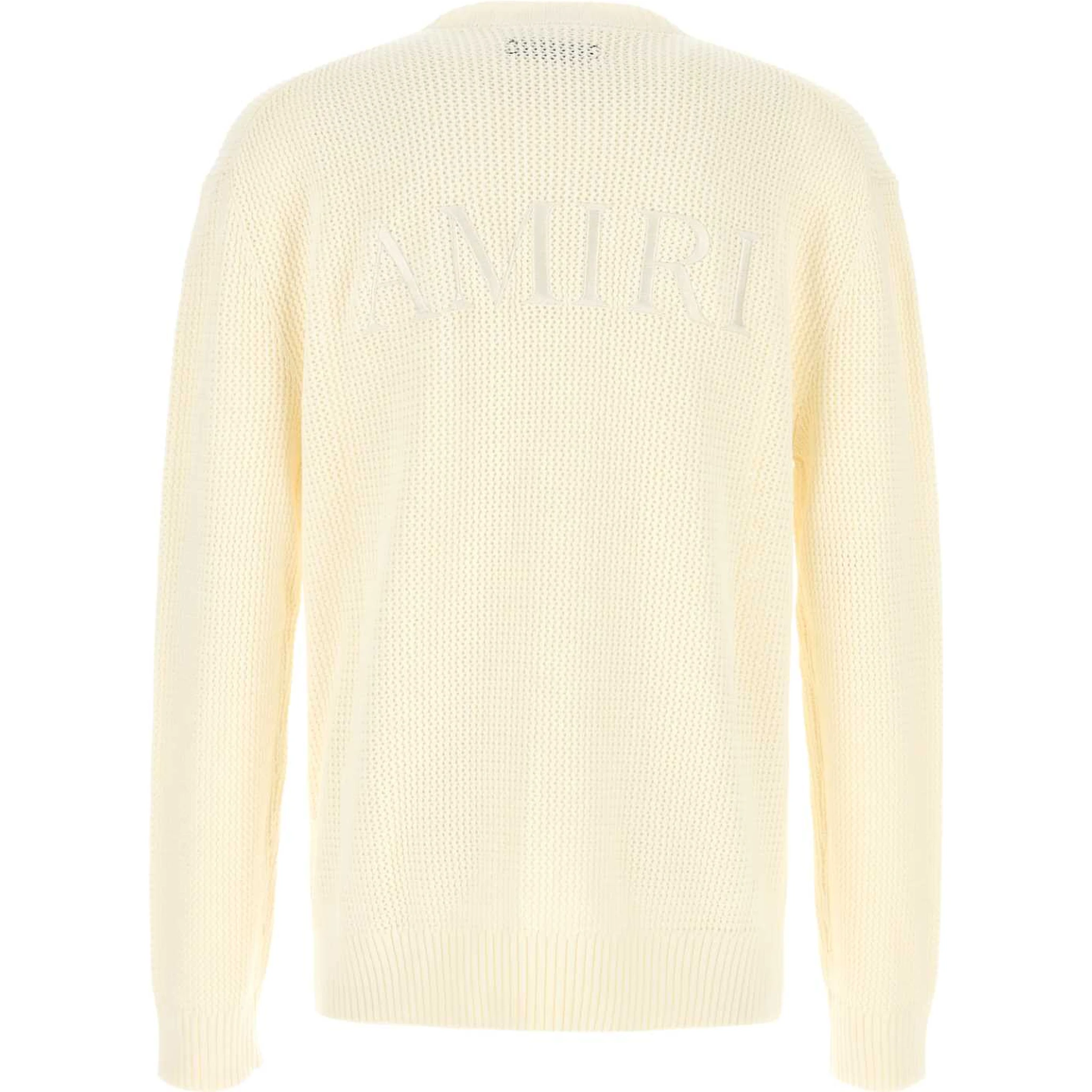 AMIRI CROCHET MESH CREW