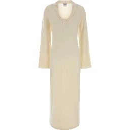 ARI U NECK MAXI KNIT DRESS