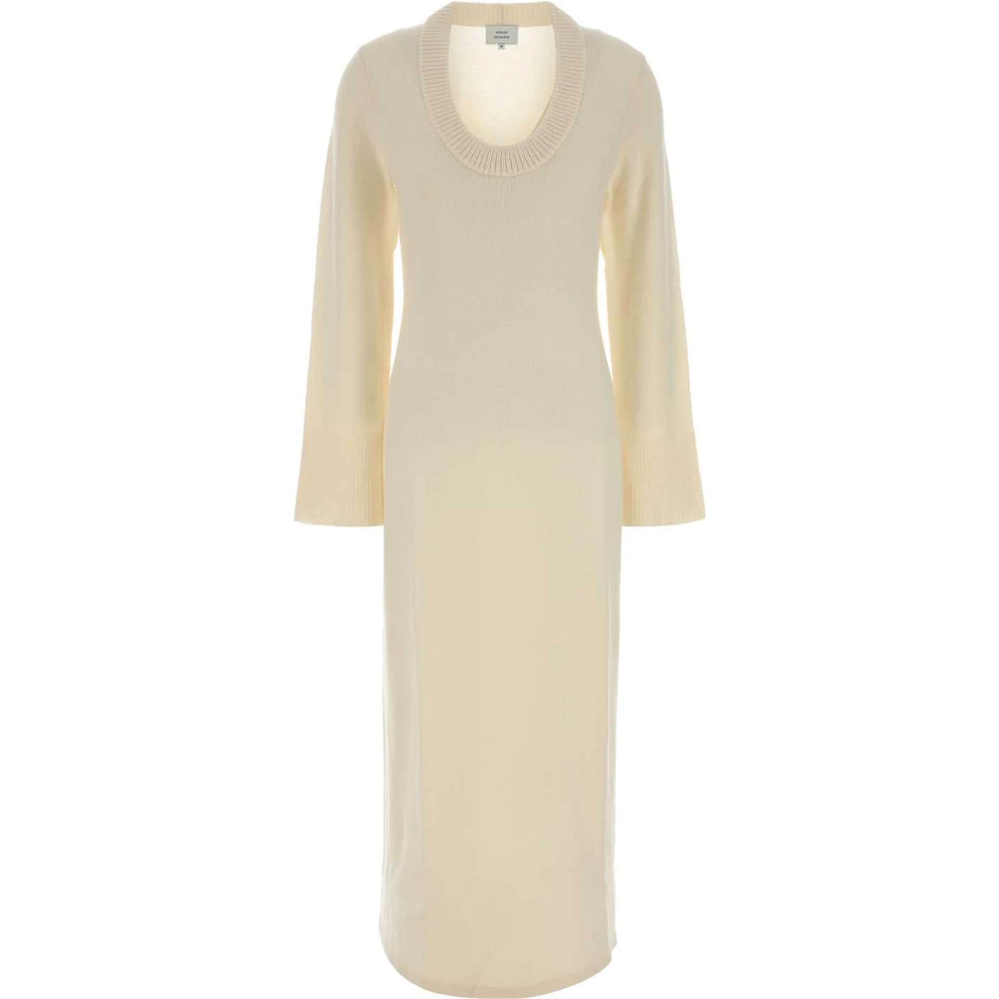 ARI U NECK MAXI KNIT DRESS