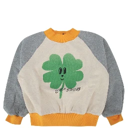 LUCKY CLOVER RANGLAN SWEATSHIRT