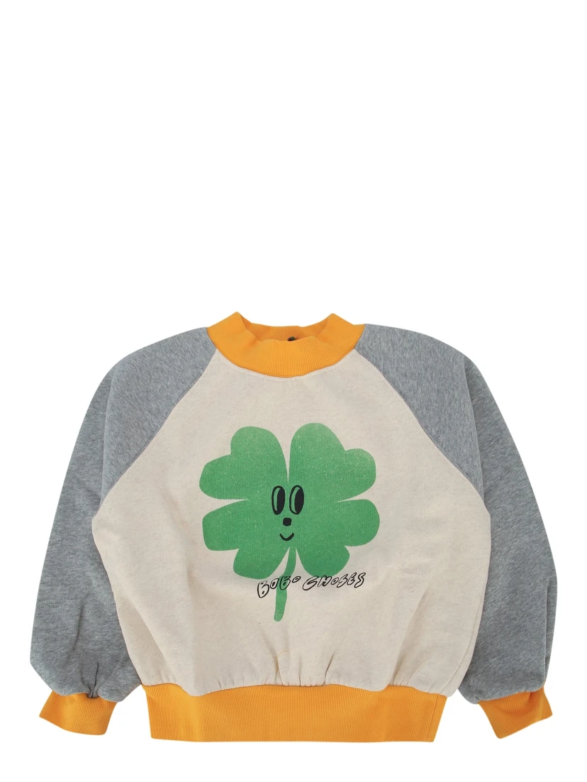 LUCKY CLOVER RANGLAN SWEATSHIRT
