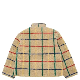 COLOR STRIPES SHEEPSKIN JACKET