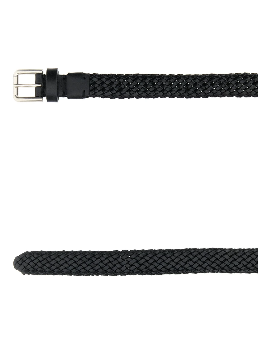 BELT NO LOGO INTRECCIO