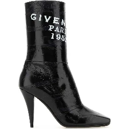 HEEL ANKLE BOOTS 95 MM