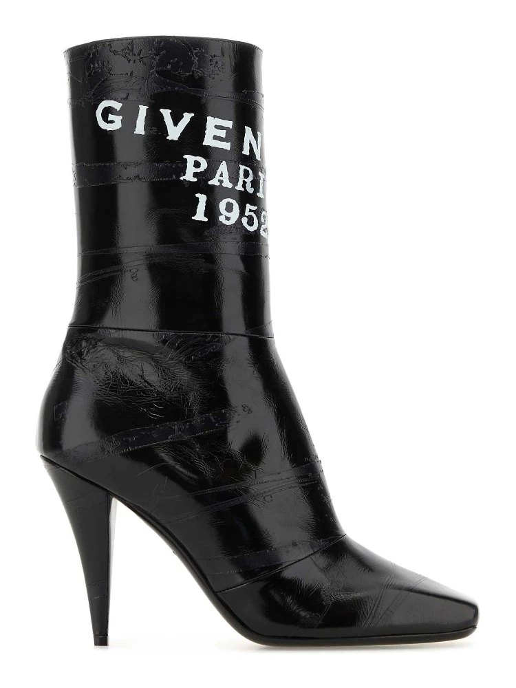 HEEL ANKLE BOOTS 95 MM