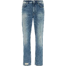 بنطلون بقصة مستقيمة