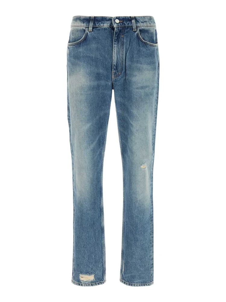 STRAIGHT FIT TROUSERS