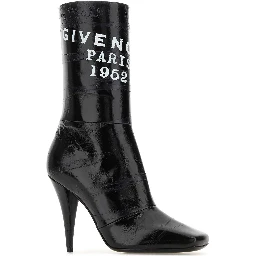 HEEL ANKLE BOOTS 95 MM