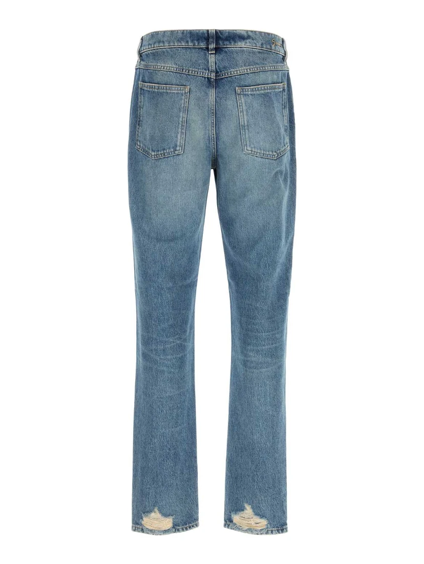 STRAIGHT FIT TROUSERS