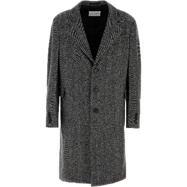 RELAXED NOTCH LAPEL COUTURE SEAM COAT