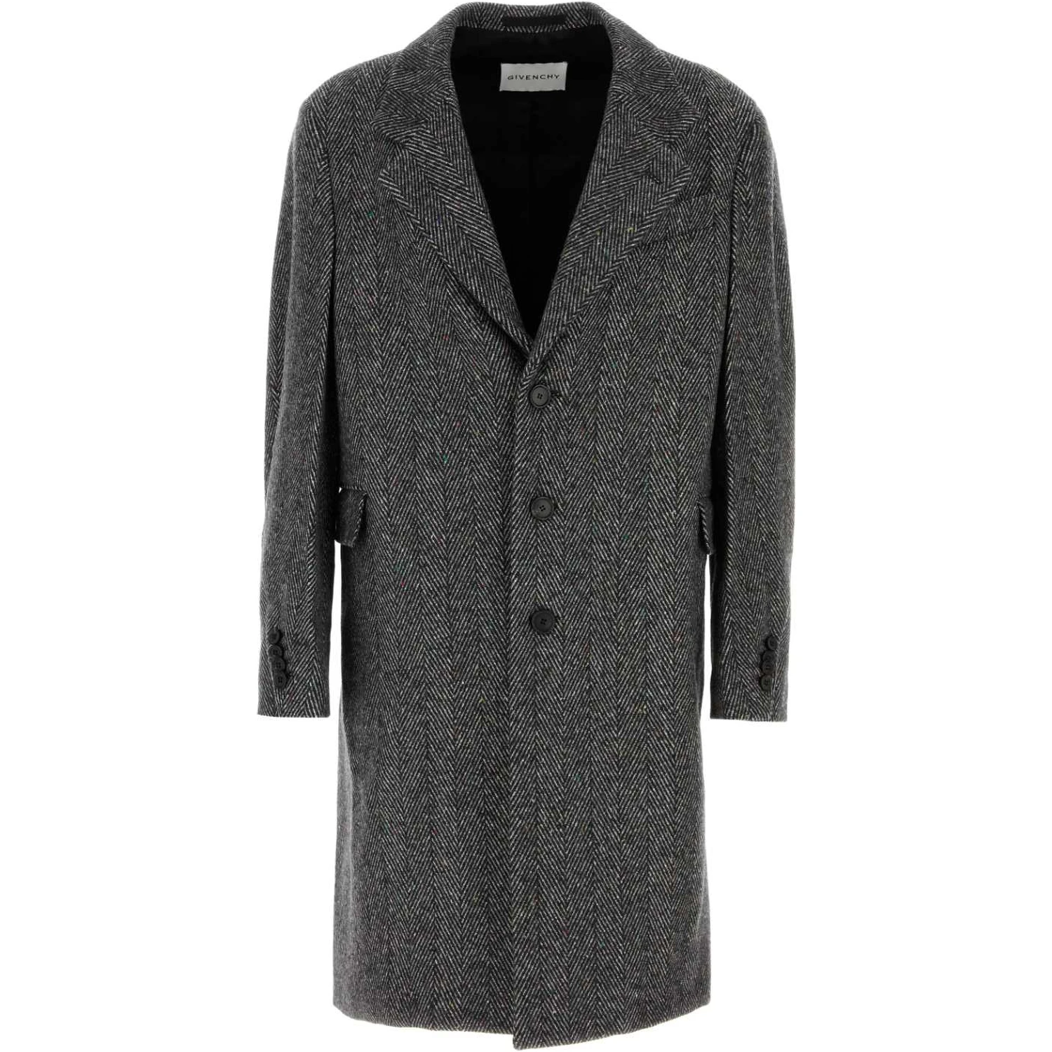 RELAXED NOTCH LAPEL COUTURE SEAM COAT