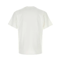 lettering-print T-shirt