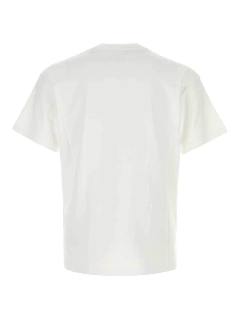 lettering-print T-shirt