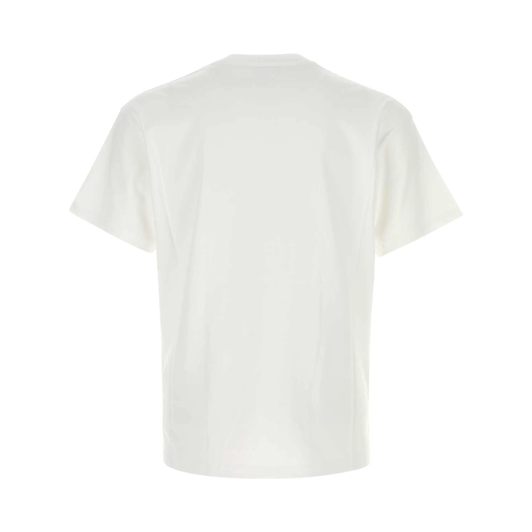 lettering-print T-shirt