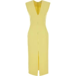 MIDI STRUCTURED DRESS RAW EDGE