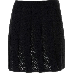 SHORT PLEATED SKIRT
