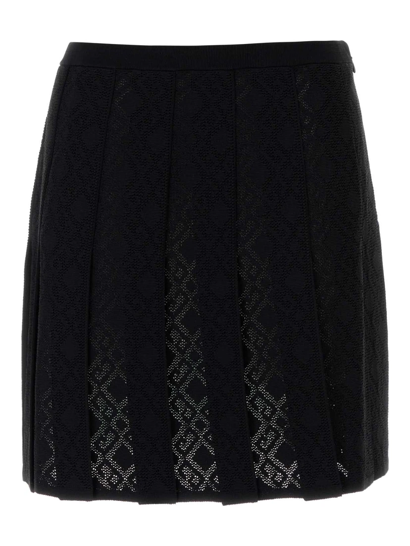 SHORT PLEATED SKIRT