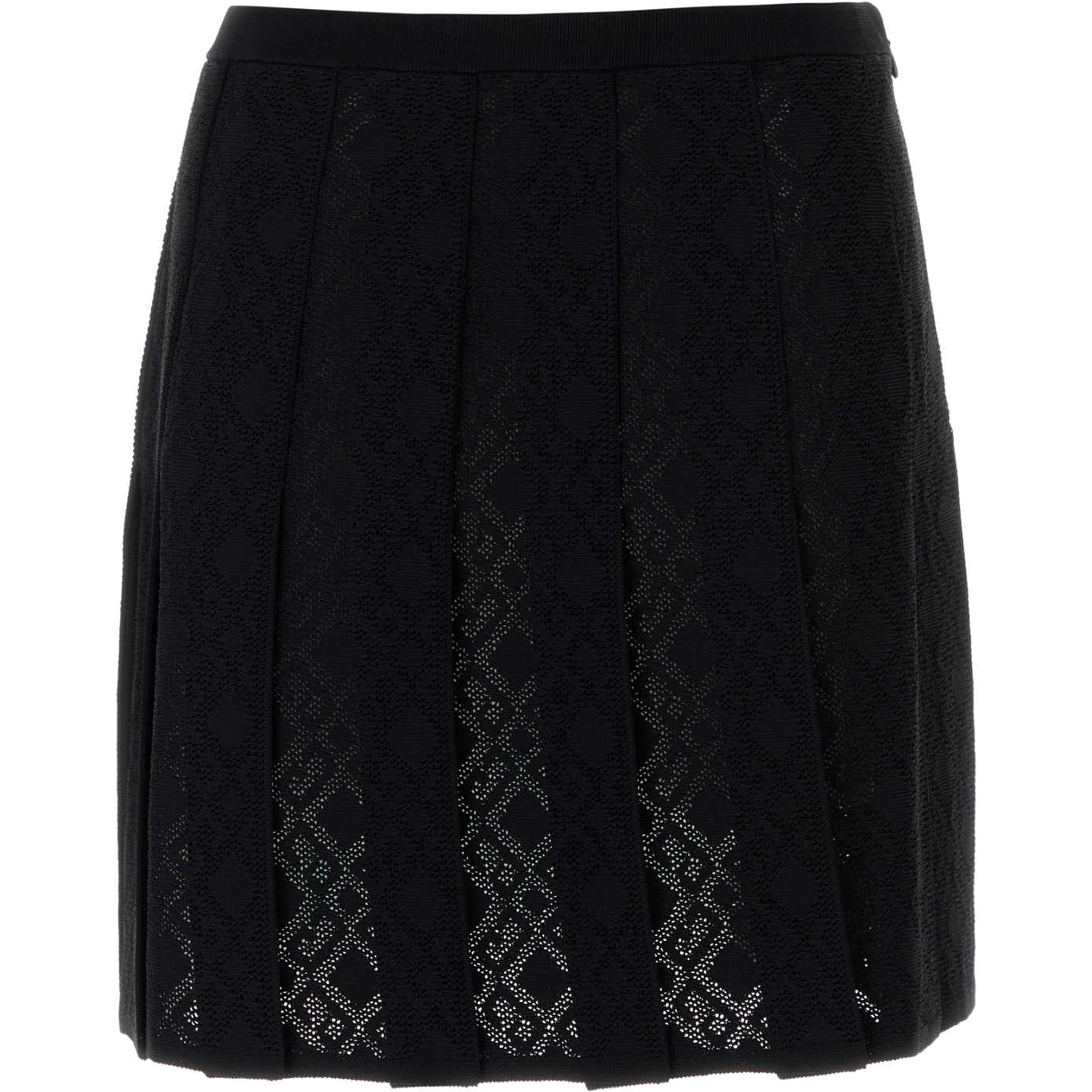 SHORT PLEATED SKIRT