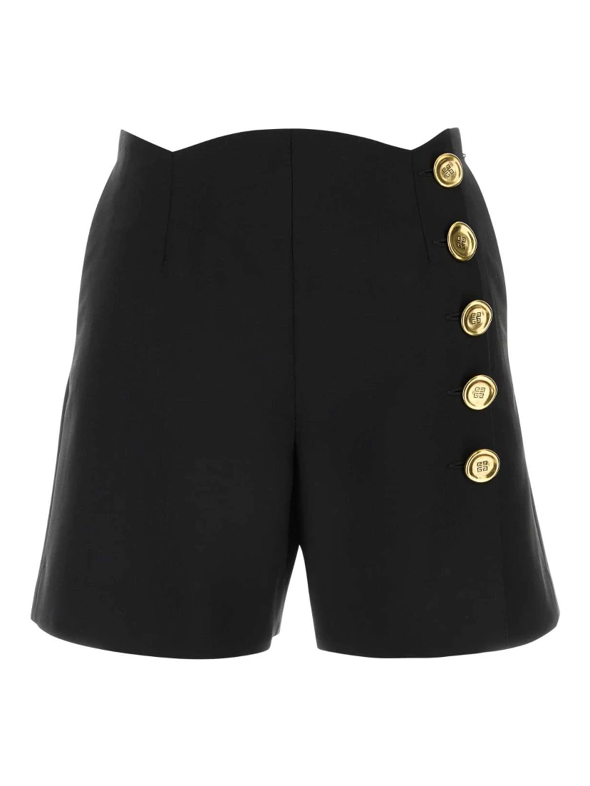 SCALLOPED MINI SHORT