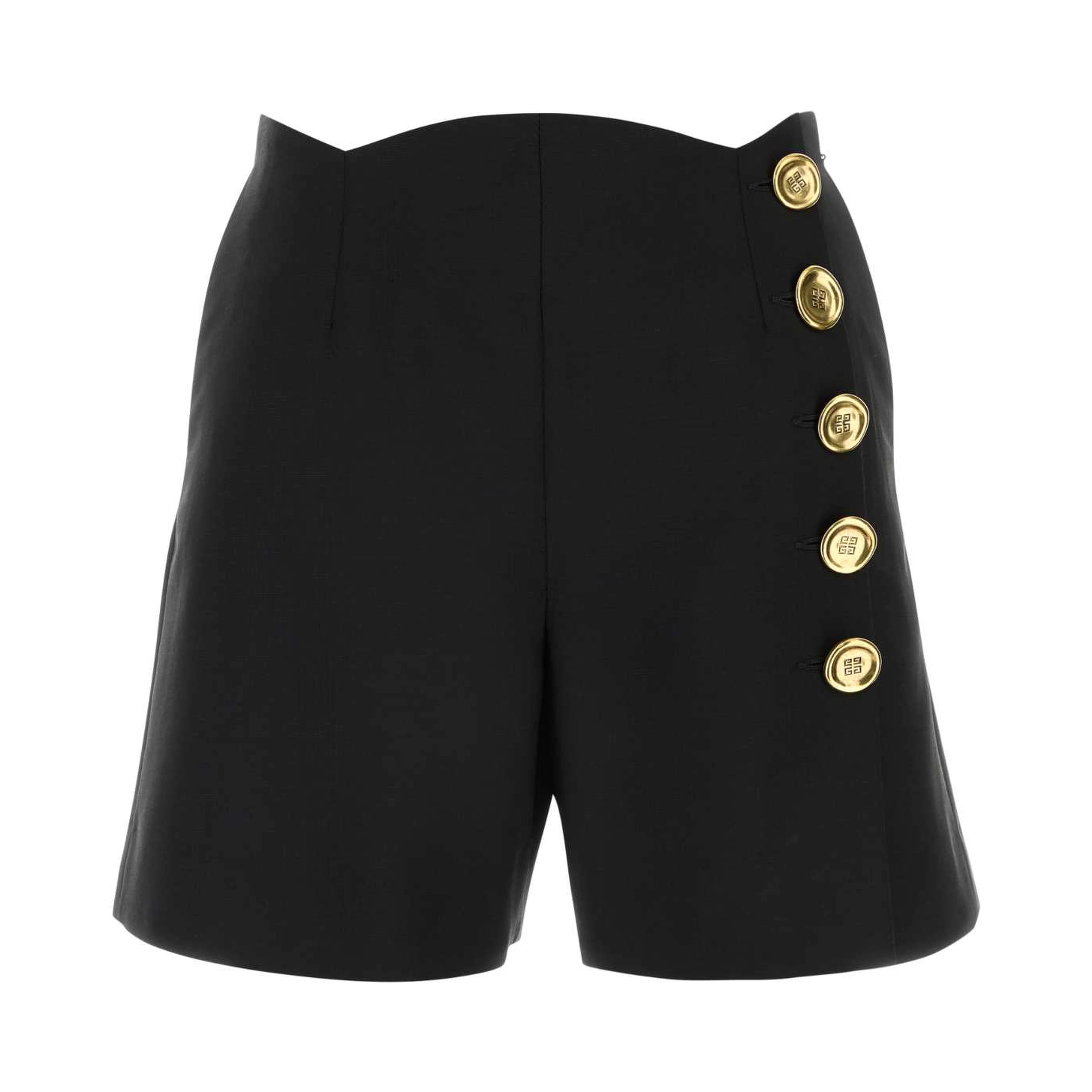 SCALLOPED MINI SHORT