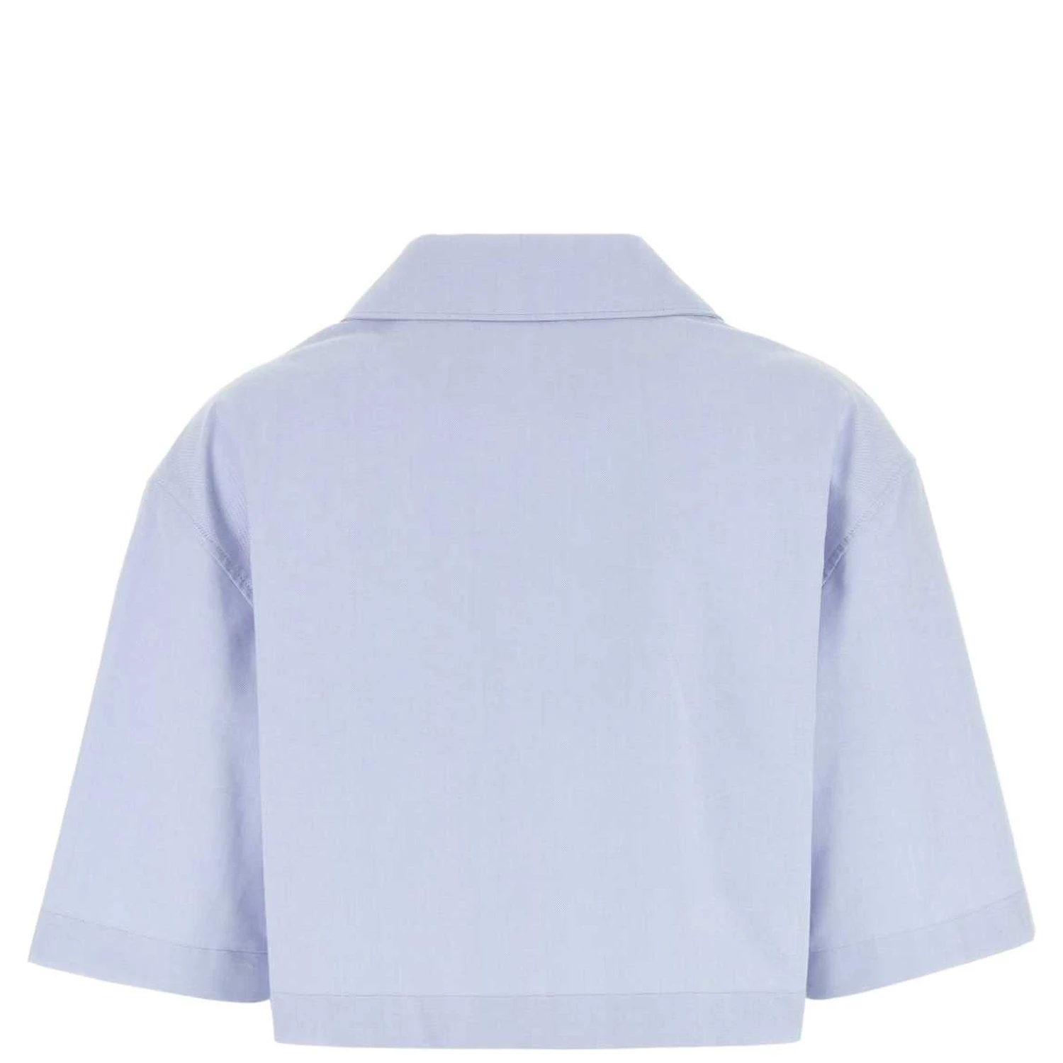 CROPPED PYJAMA SHIRT