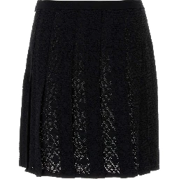 SHORT PLEATED SKIRT