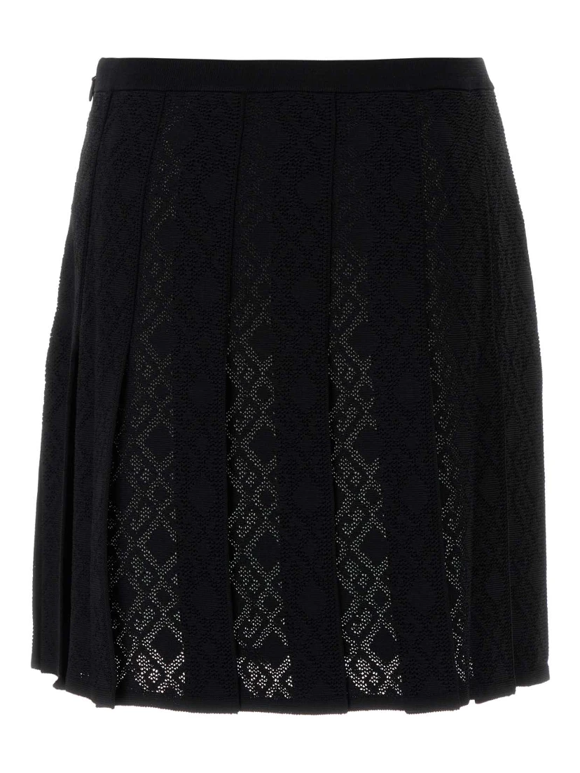 SHORT PLEATED SKIRT