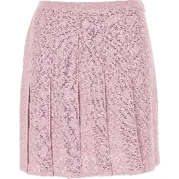 SHORT PLEATED SKIRT