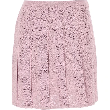 SHORT PLEATED SKIRT